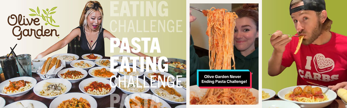 Olive Garden's Never Ending Pasta Challenge